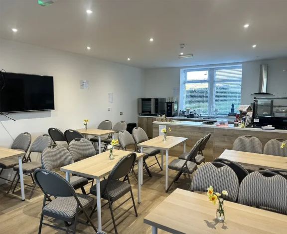Holme Village Community Centre Cafe area